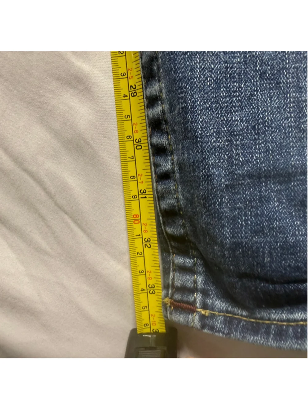 True Religion Ricky No Flap SN Relaxed Straight Jeans Blue Wash Men's Size 30
